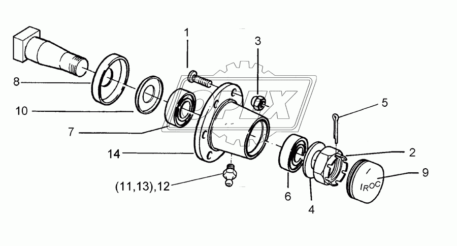 Bearing V60-6/160/205 D18