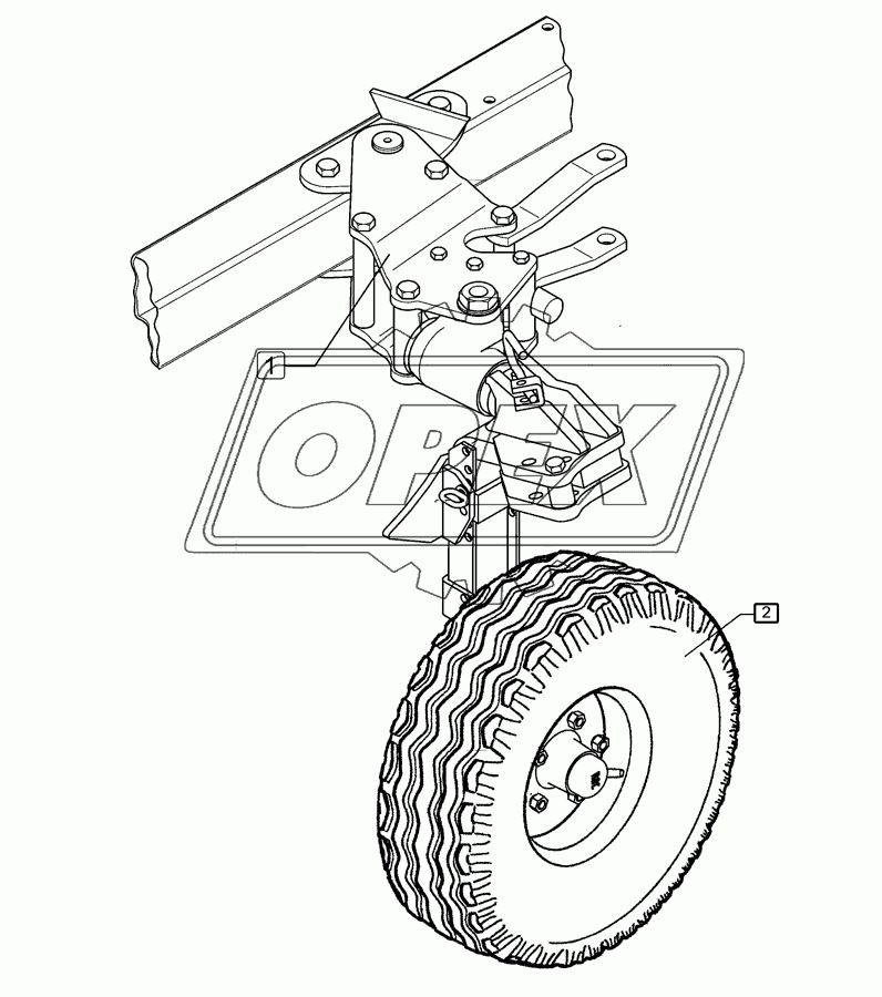 Uni-wheel	VO7 10.0/80-12