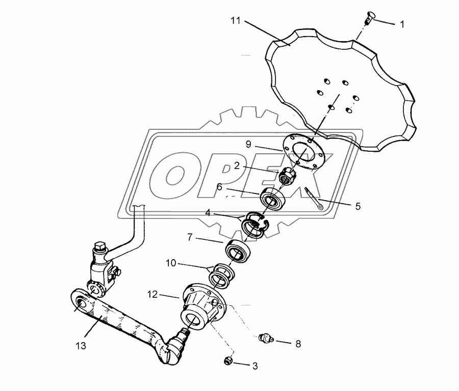 Disc arm	D500-Z Z50