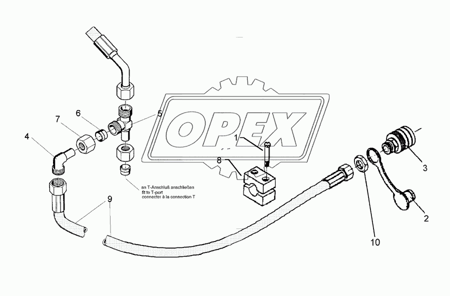 HY-assembly attachment arm	PA-E1-K