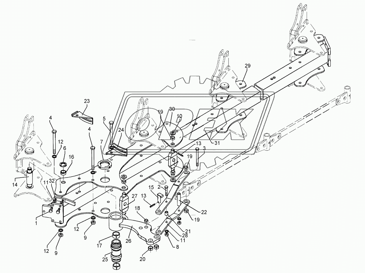 Basic frame VO 8 6-90