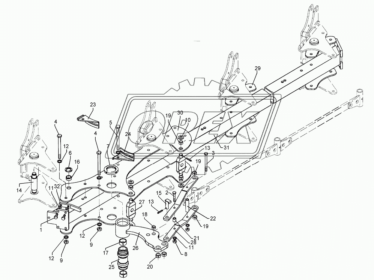 Basic frame VO 8 5-100