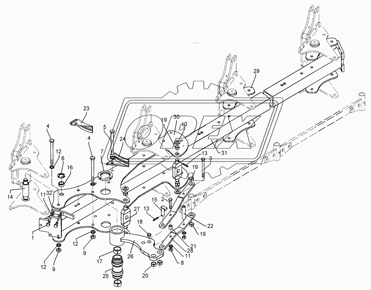 Basic frame VO 8 5-90