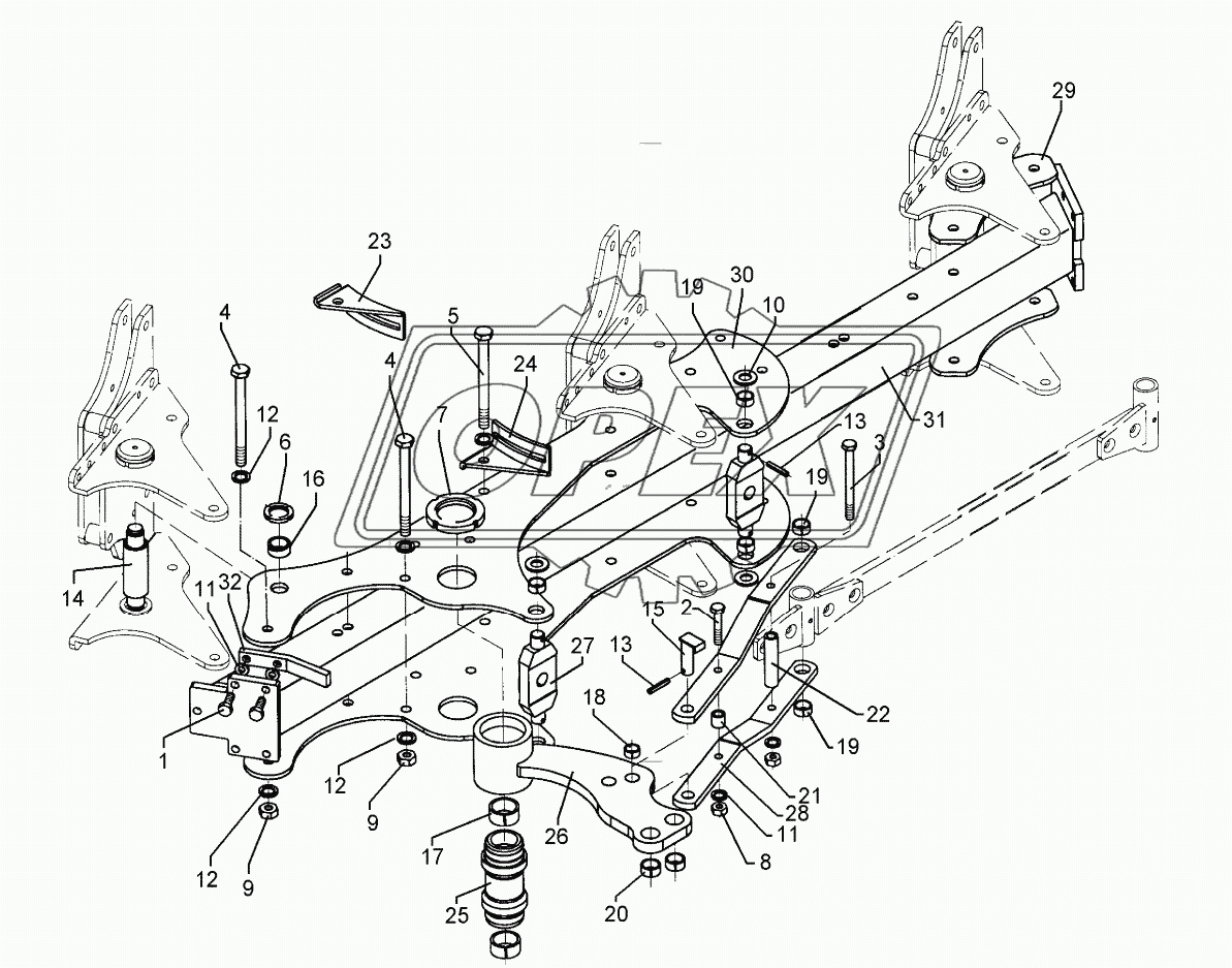 Basic frame VO 8 3-100