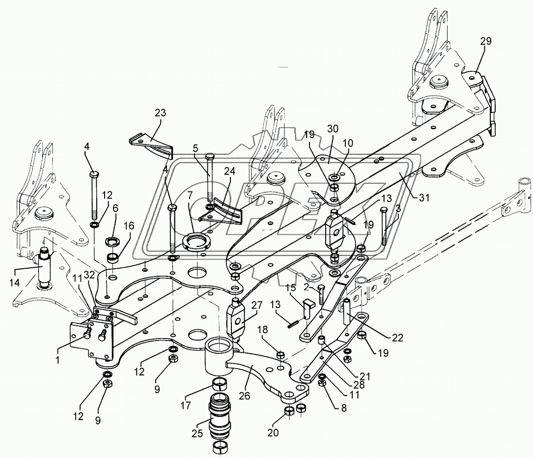 Basic frame VO 8 3-90