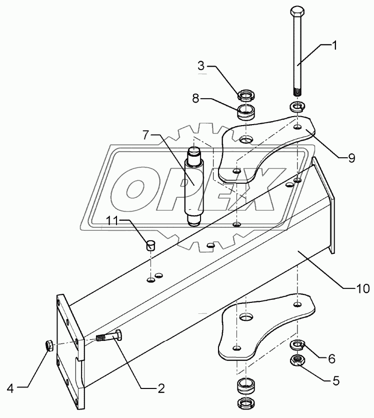 Frame extension VO 8-100