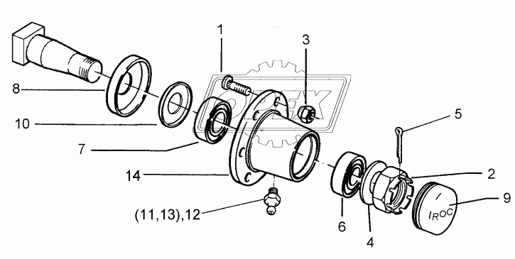 Bearing 5/93,5/140 M14 50x50