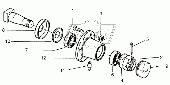 Bearing V60-6/160/205 D18