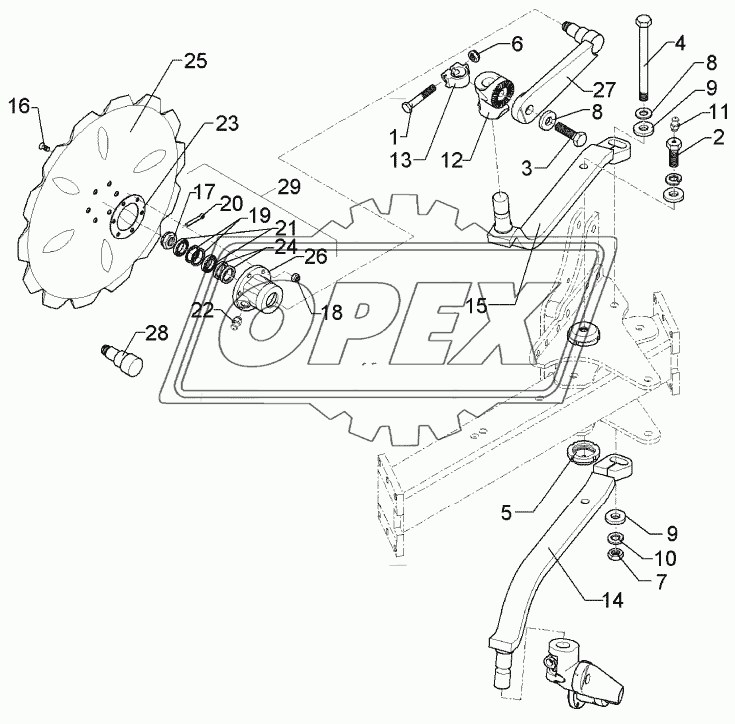 Disc coulter VO 8 D500-M Z