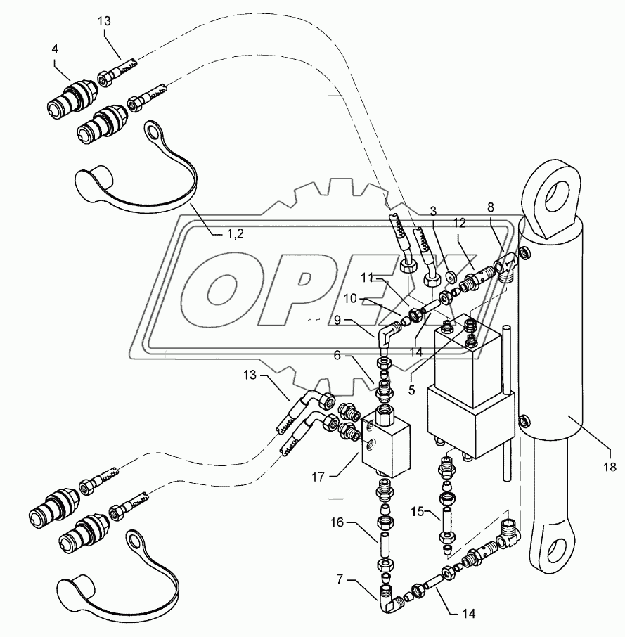 HY-turnover device D80/237 Vari-Stop-Memory