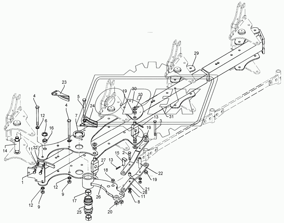 Basic frame VO 8 5-100