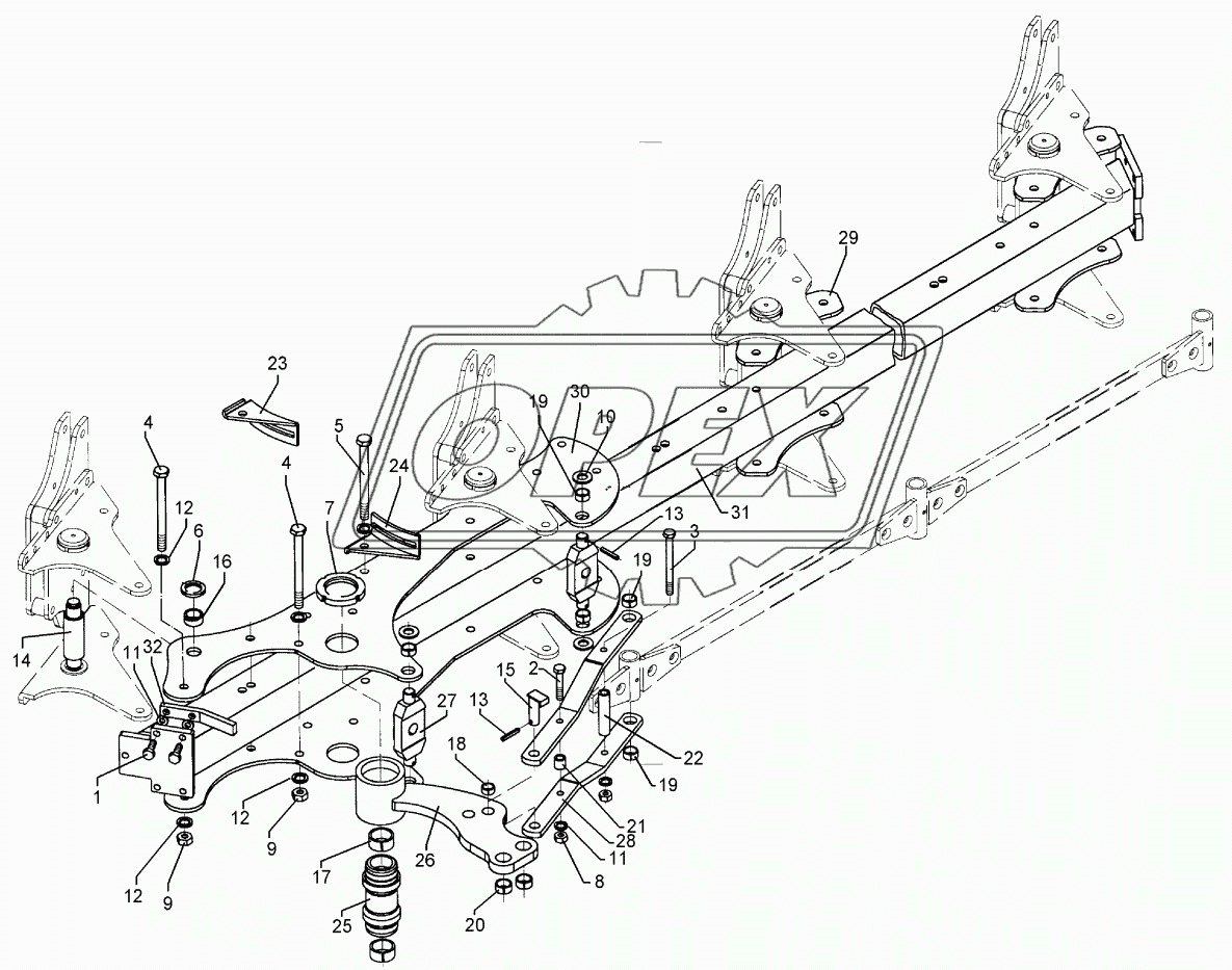 Basic frame VO 8 4-100