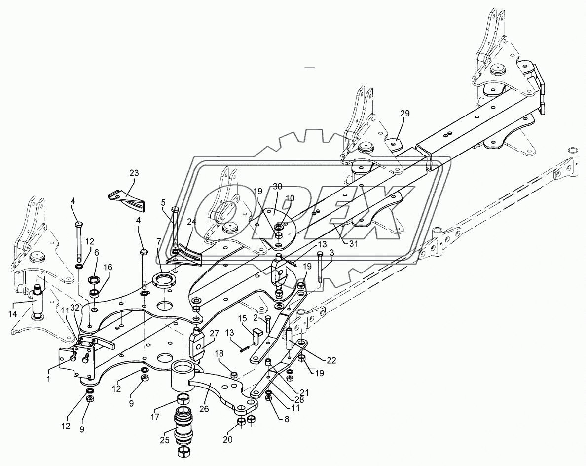 Basic frame VO 8 4-90