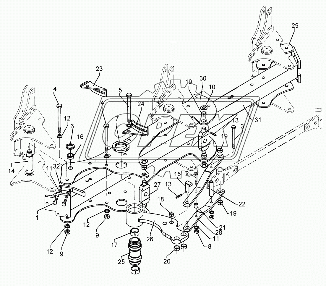 Basic frame VO 8 3-100