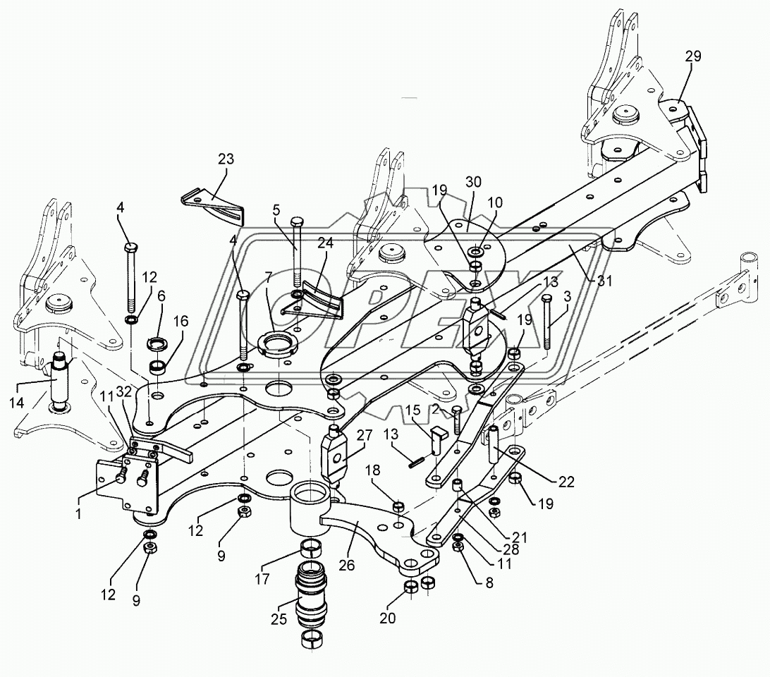 Basic frame VO 8 3-90