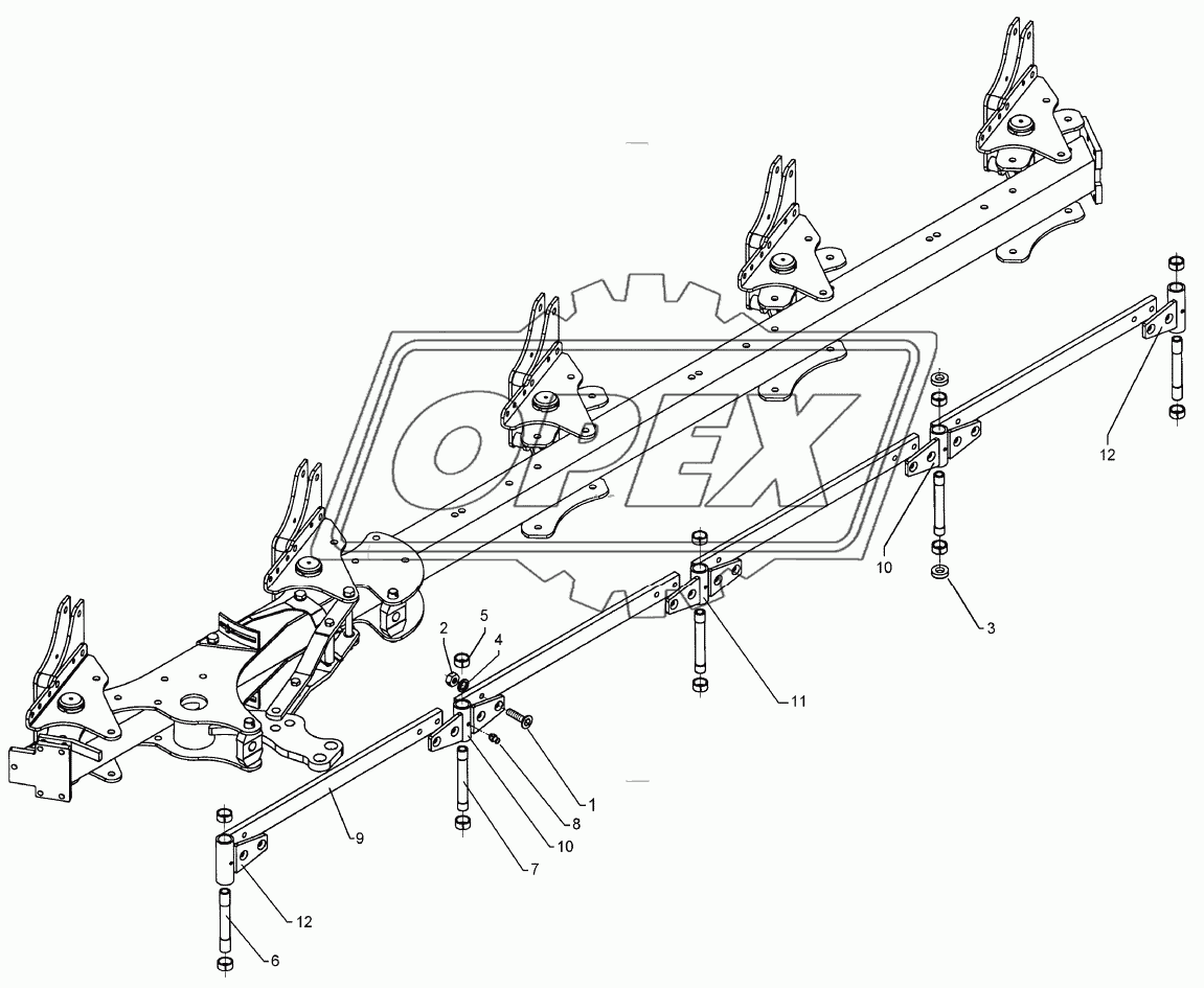 Rod Vari-Opal 8/8X-5-90  ohne Rad