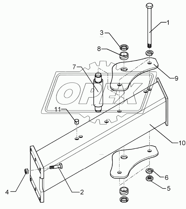 Frame extension VO 8-90