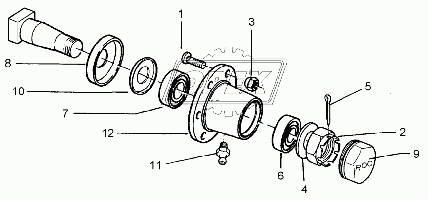 Bearing V60-6/160/205 D18