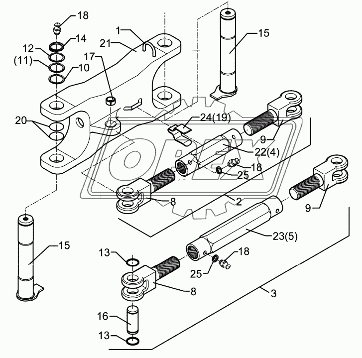 Adjustment centre V-60/650