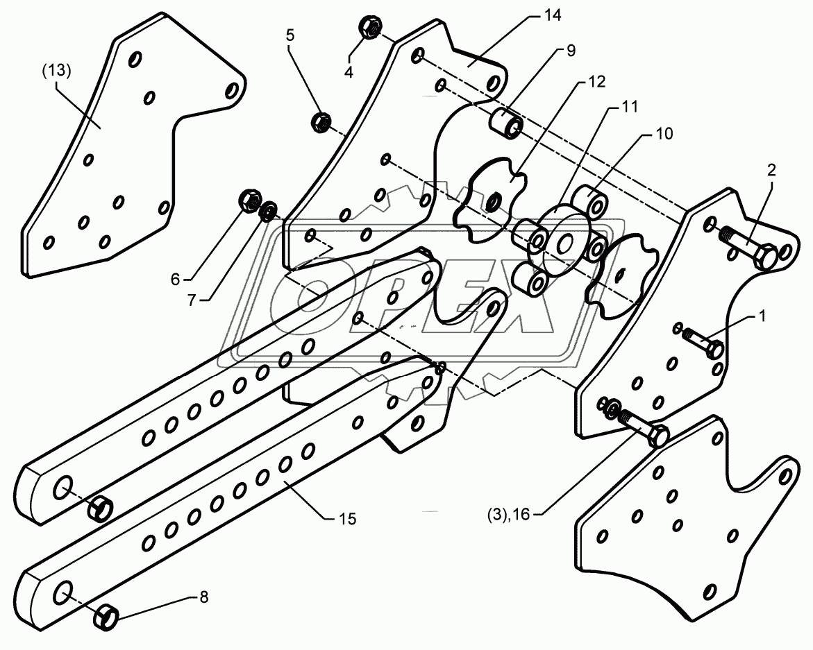 Trip device Rolle-HY-170_80.30-D14