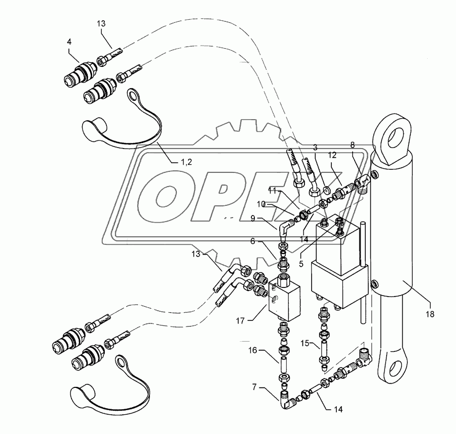 HY-turnover device D80/237 Vari-Stop-Memory