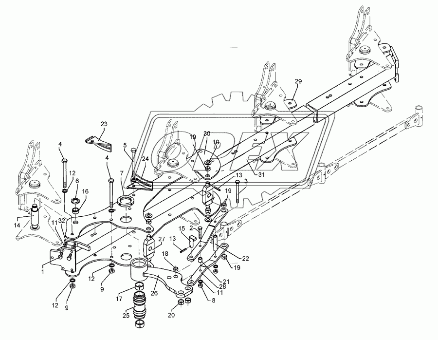 Basic frame VO 9 4-90