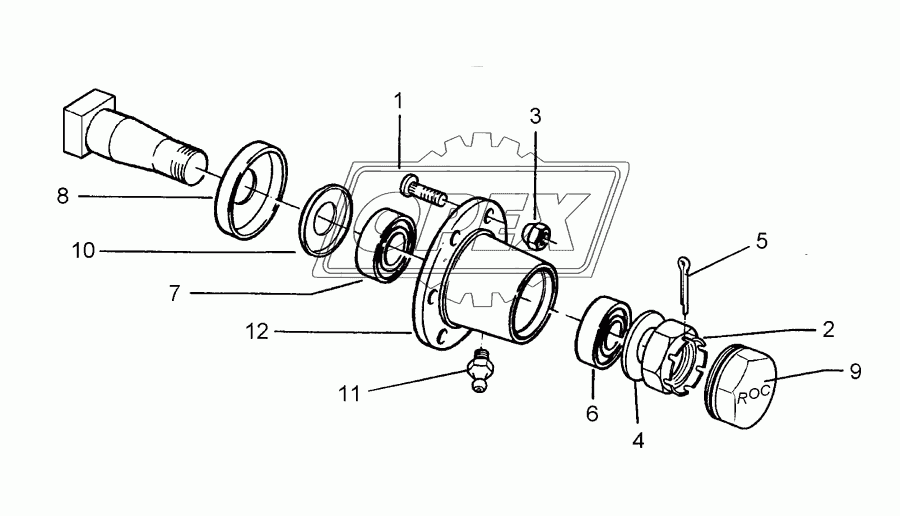 Bearing V60-6/160/205 D18