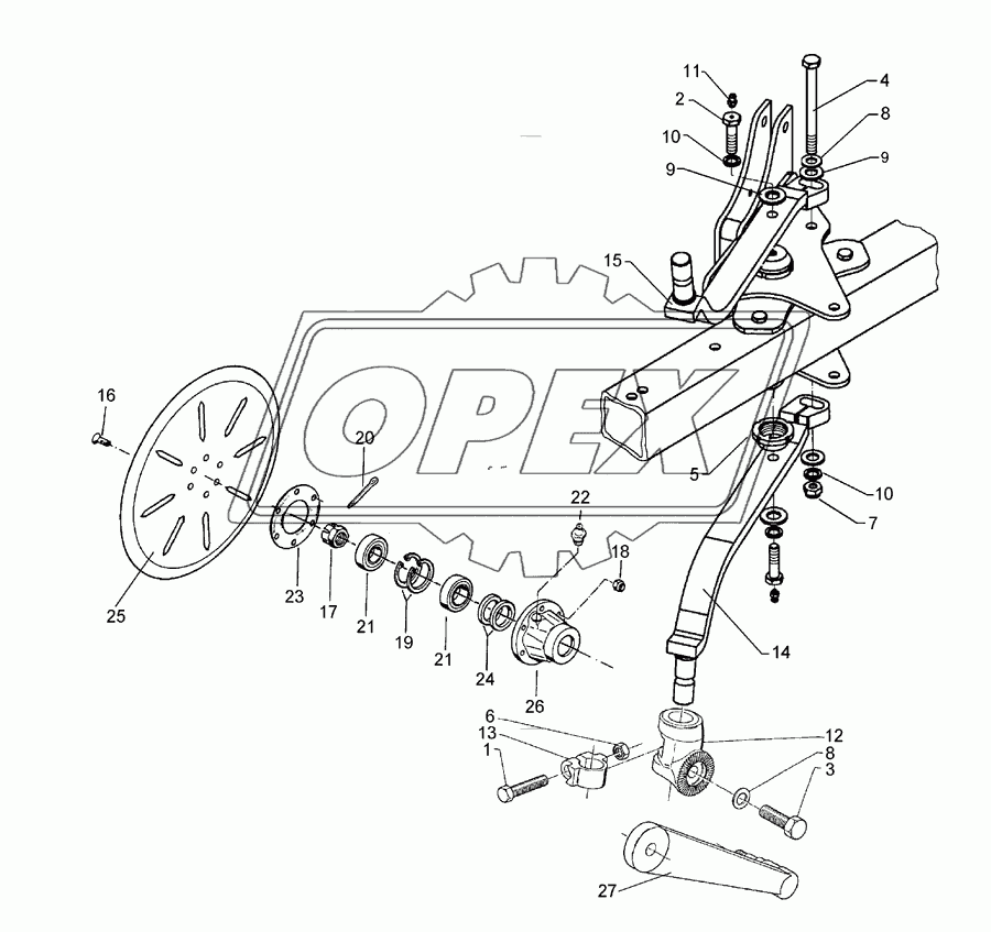 Disc coulter VO 9 D500 A G-Z40