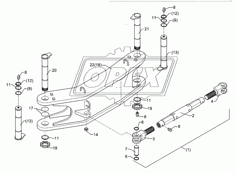 Adjustment centre E-60/1031 OF