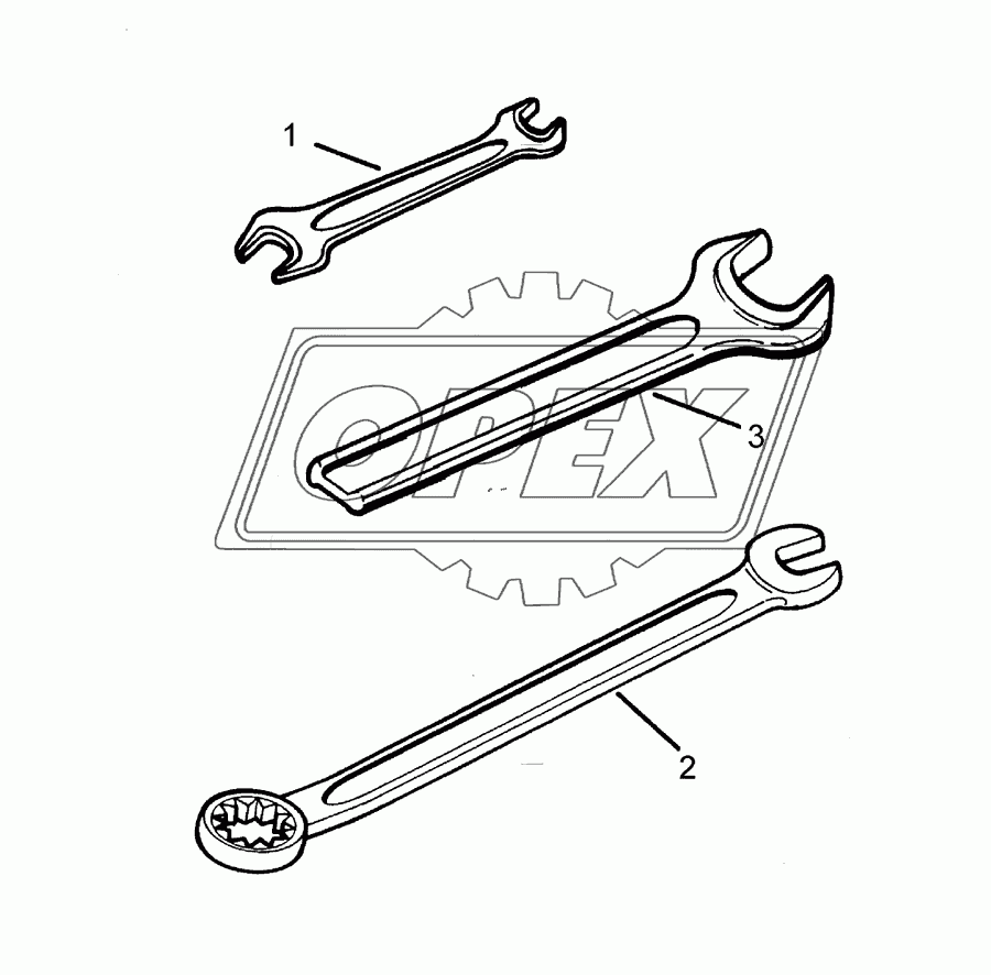 Tool set EurOpal 8/9+Opal 160