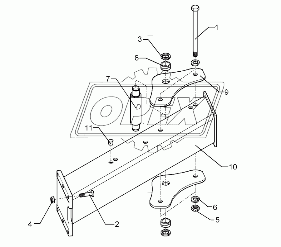 Frame extension VO 9-100