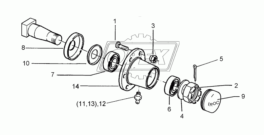 Bearing 5/93,5/140 M14 50x50