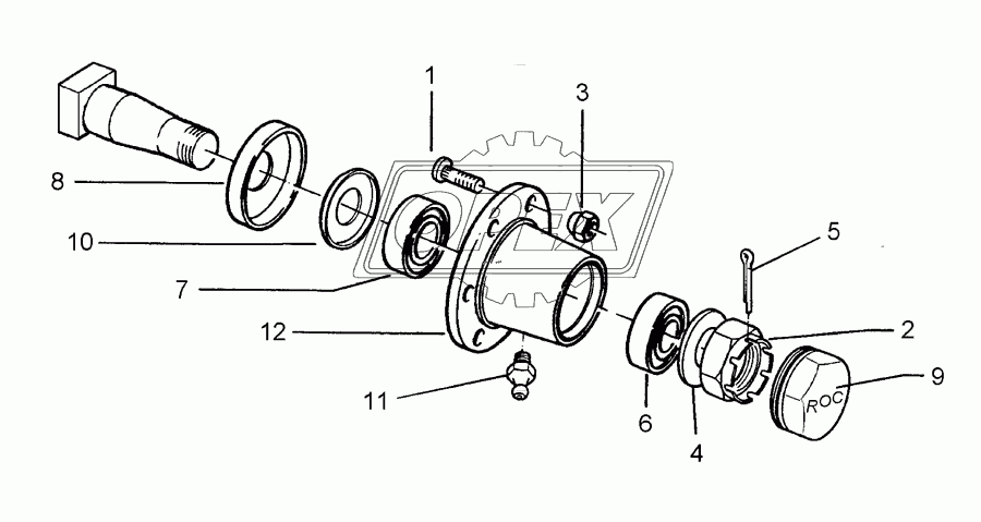 Bearing V60-6/160/205 D18