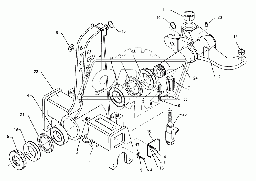 Turnover mechanism E120-0F