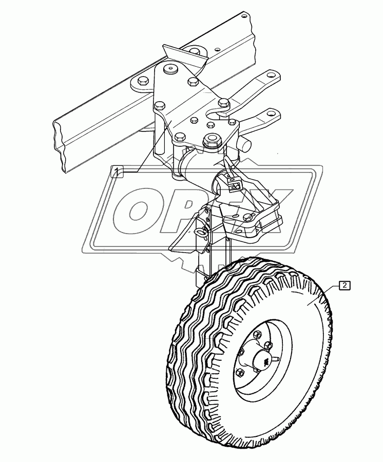 Uni-wheel VO 9 10.0/80-12