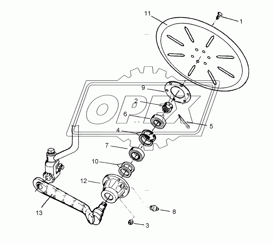 Disc arm	D500-G Z50