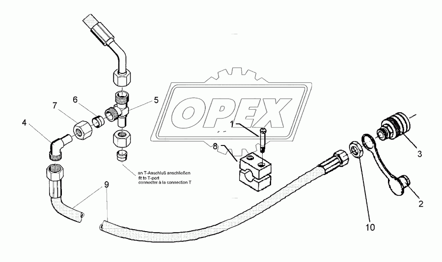 HY-assembly attachment arm	PA-E1-K