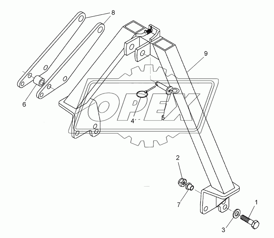 T.p.-linkage, triangular Zirkon 6/7/9