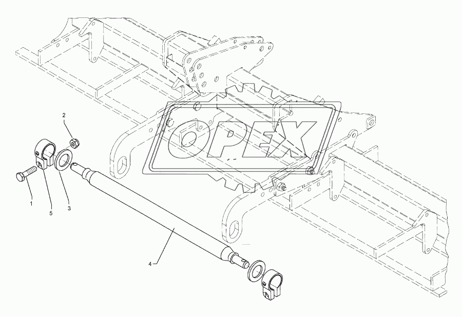 Lower link connection D55/55 L2 Z2