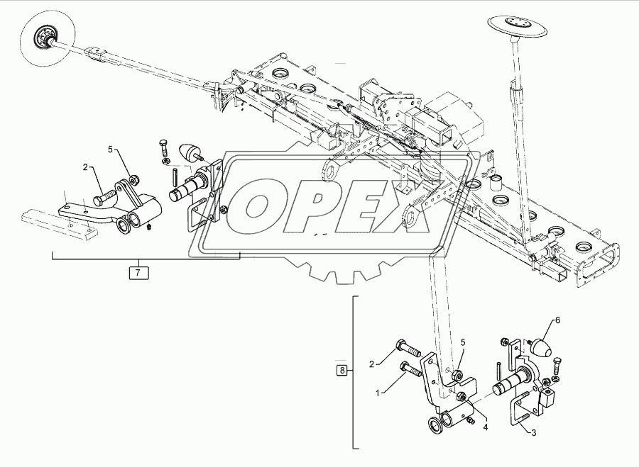 Swivel bracket Zirkon/Quarz