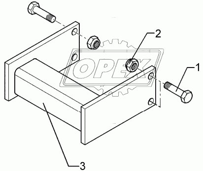 Holder 70x70x255