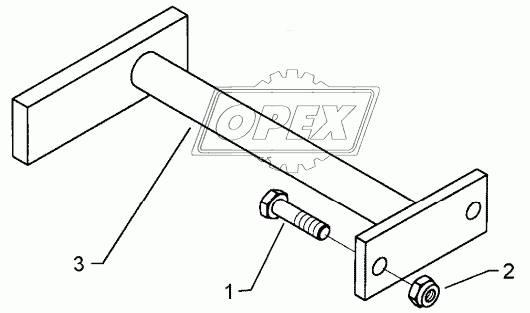 Support 26,9x277 1x90 D16,25