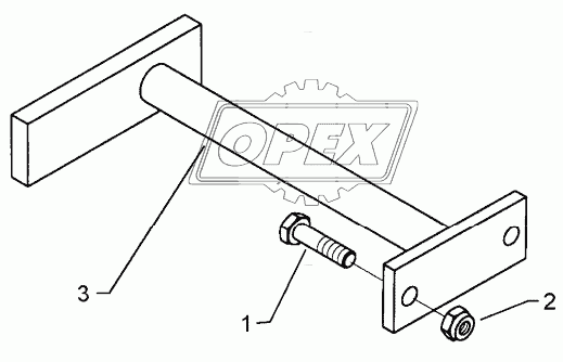 Support 26,9x277 1x90 D16,25