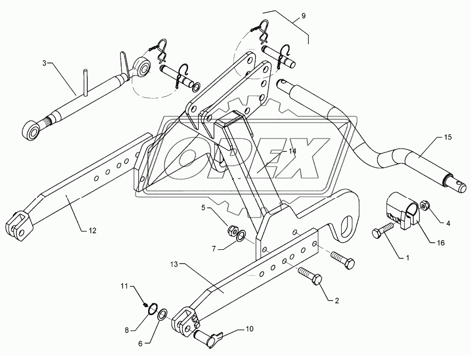 Front headstock FAB-Zirkon 9/9K L2