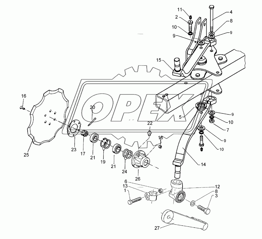 Disc coulter VT 10 D500-Z-M