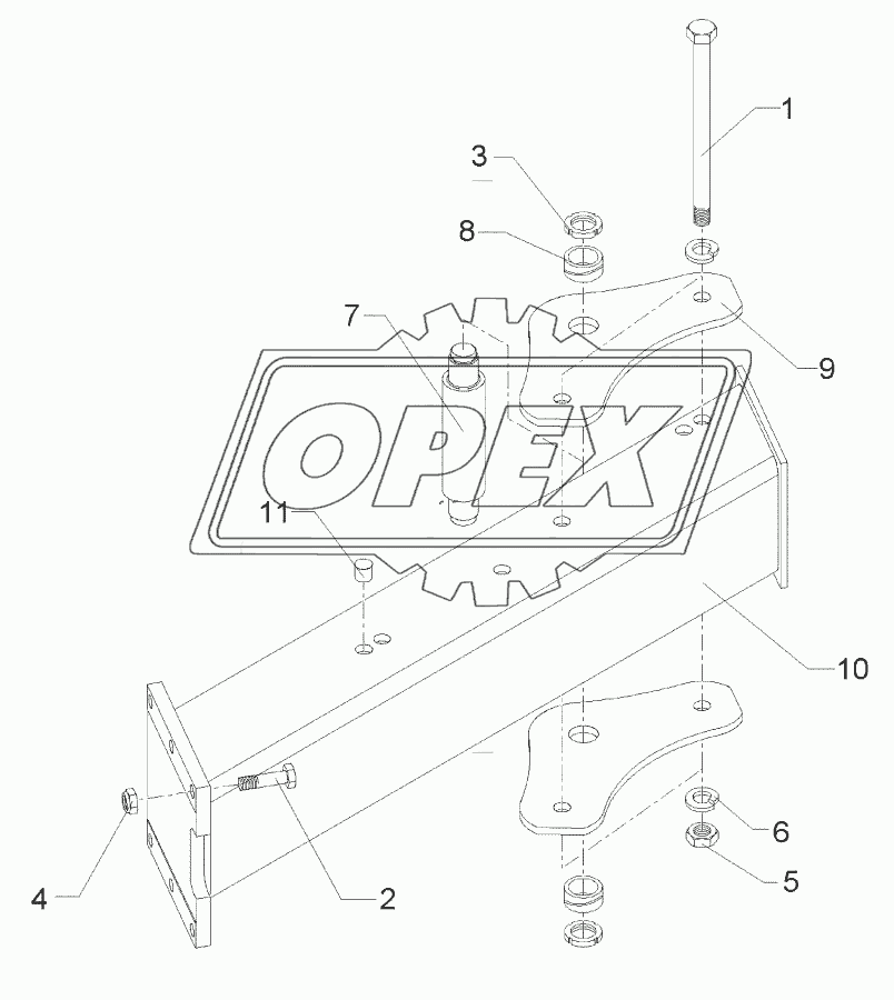 Frame extension VO 9-100