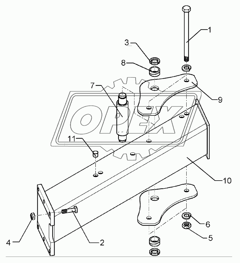 Frame extension VO 9-100