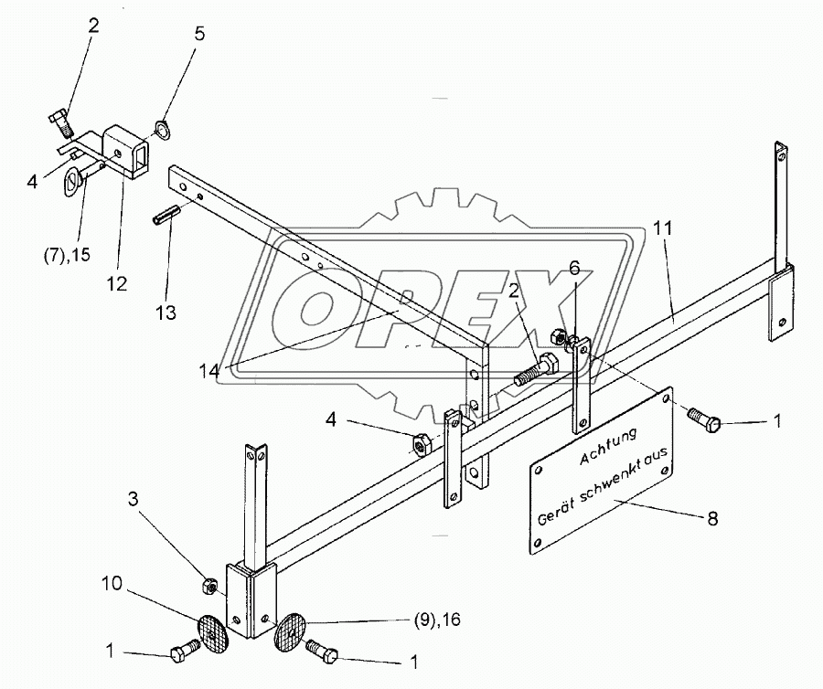 Carrier for light LH2A-AD