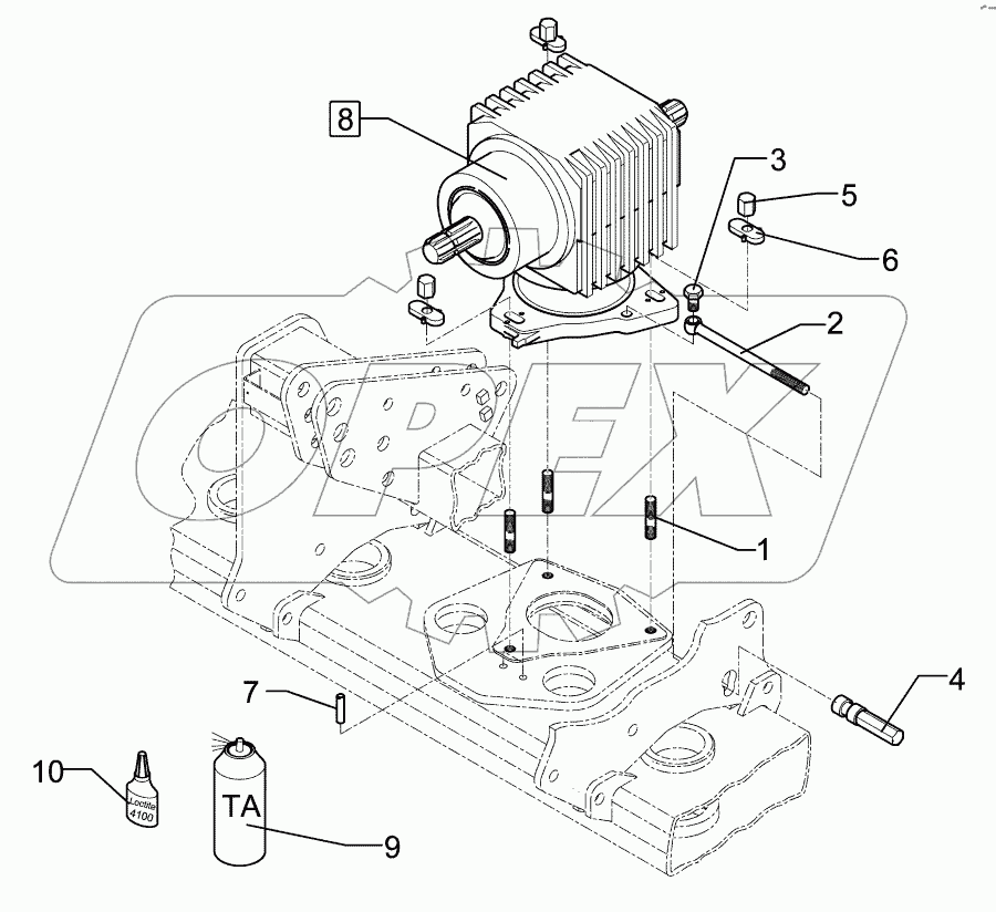 Gear box Zirkon 10/300-450