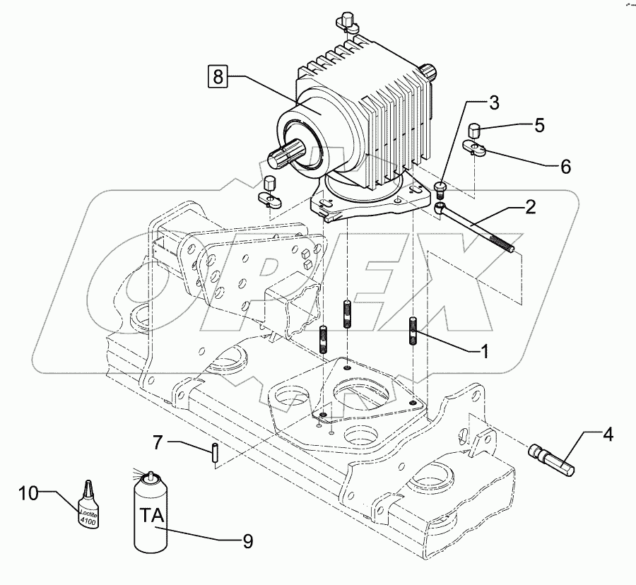Gear box Zirkon 10/300-450
